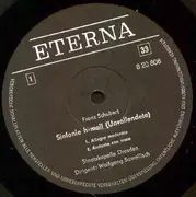 LP - Schubert - Sinfonie H-moll (Unvollendete) / Ouvertüren C-dur Op. 170 Und D-dur (im Italienischen Stil)