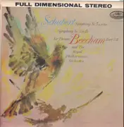 LP - Franz Schubert - Sir Thomas Beecham And The Royal Philharmonic Orchestra - Symphony No. 5 In B Flat - Symphony No. 3 In D