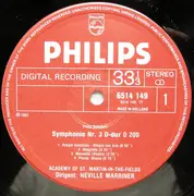LP - Franz Schubert - The Academy Of St. Martin-in-the-Fields , Sir Neville Marriner - Schubert: Symphonies Nos. 3 & 5