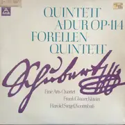LP - Franz Schubert - The Fine Arts Quartet , Frank Glazer , Harold Siegel - Quintett A-Dur Op.114 Forellenquintett - Red/White Labels