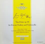 LP - Schubert - Trio B-Dur Op. 99 Für Klavier, Violine Und Violoncello - Tulip Rim / MONO