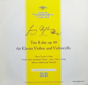 Franz Schubert - Trio B-Dur Op. 99 Für Klavier, Violine Und Violoncello