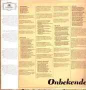 LP - Schubert - Onbekende - Booklet + Gatefold