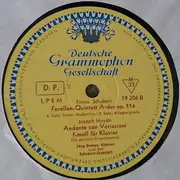 LP - Schubert / Haydn - Forellen-Quintett / Andante Con Variazioni F Moll Fur Klavier - Mono