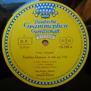 LP - Schubert / Haydn - Forellen-Quintett / Andante Con Variazioni F Moll Fur Klavier