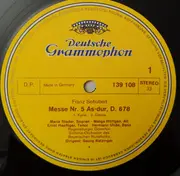 LP - Schubert - Messe Nr. 5 As-Dur D. 678