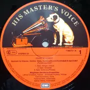 LP - Schubert - Forellenquintett - Adagio Und Rondo Concertante