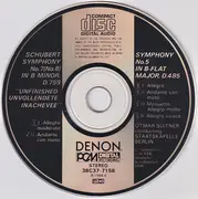 CD - Schubert - Symphony No.7 (No.8) In B Minor, D.759 'Unfinished' / Symphony No.5 In B-Flat Major, D.485