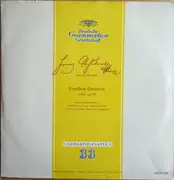 LP - Franz Schubert , Adrian Aeschbacher ∙ Rudolf Koeckert ∙ Oskar Riedl ∙ Josef Merz ∙ Franz Ortner - Forellen-Quintett (A-dur Op. 114) - Stitched Gatefold Cover