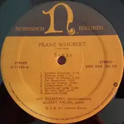 LP - Schubert / Schoenberg - Songs / The Book Of The Hanging Gardens, Op. 15 - Insert