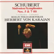 CD - Franz Schubert - Symphonies No. 5 & 7 (8) (H. Karajan)