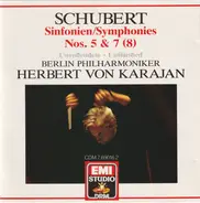 Franz Schubert - Symphonies No. 5 & 7 (8) (H. Karajan)