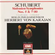 Franz Schubert - Symphonies No. 5 & 7 (8) (H. Karajan)