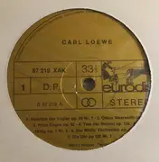 LP - Franz Schubert , Carl Loewe - Die Uhr