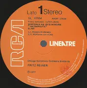 LP - Schubert - Sinfonia N. 8 In Si Mi. «Incompiuta» / Sinfonia N. 5 In Si Bem. Magg.