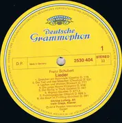 LP - Schubert - Schubert-Lieder