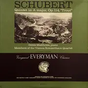 LP - Franz Schubert - Quintet In A Major, Op. 114, 'Trout' (Denis Matthews)