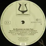 LP - Franz Schubert , Der Gus Anton Chor , Margot Alm , Werner Compes Leitung: Gus Anton - Am Brunnen Vor Dem Tore (Berühmte Männerchöre von Franz Schubert)