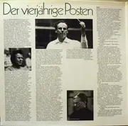 LP - Franz Schubert / Dietrich Fischer-Dieskau , Peter Schreier , Helen Donath , Willi Brokmeier - Der Vierjärige Posten, Gesamtaufnahme