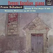 CD - Schubert  (Evgeni Koroliov) - Sonata B Flat Major D 960 - Moments Musicaux Op.94 D 780