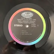 LP - Franz Schubert - Mass in E Flat