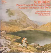 Schubert - Piano Trio In B Flat Major D.898 Notturno For Piano Trio D.897