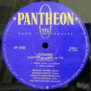 LP - Schubert / Friedrich Wührer - Forellen-Quintett A-Dur Op. 114  - Nocturne ES-Dur Op. 148