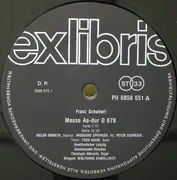 LP - Franz Schubert , Helen Donath , Ingeborg Springer , Peter Schreier , Theo Adam , Wolfgang Sawallisc - Messe As-dur = En la Bémol Majeur D 678