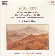CD - Schubert / Jenö Jandó - Moments Musicaux, Three Piano Pieces D. 946