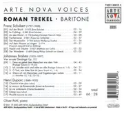 CD - Franz Schubert , Johannes Brahms , Henri Duparc , Oliver Pohl - Lieder / Arte Nova Voices
