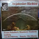 LP - Franz Schubert , Ludwig van Beethoven , Sviatoslav Richter - Wanderer-Fantasie / Sonate - Der Sturm - embossed