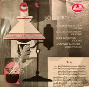 LP - Franz Schubert - Trio Es-Dur Op. 100 Für Klavier, Violine Und Violoncello