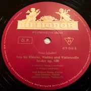 LP - Franz Schubert - Trio Es-Dur Op. 100 Für Klavier, Violine Und Violoncello