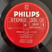 LP - Schubert - String Quartets Op.29 / Op.125 No.1