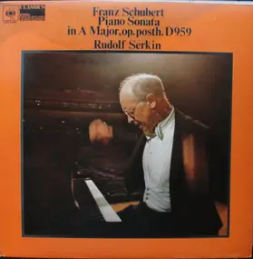 Franz Schubert - Piano Sonata In A Major, Op.Posth,D959