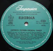 LP - Franz Schubert , Robert Schumann , Hugo Wolf - Dietrich Fischer-Dieskau - Dietrich Fischer Dieskau Singt Lieder Von Schubert, Schumann, Wolf