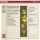 Double CD - Franz Schubert , Staatskapelle Dresden , Wolfgang Sawallisch , London Philharmonic Orchestra , Raym - The Complete Symphonies, Vol. 1