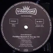 LP - Franz Schubert , Stuttgarter Klaviertrio - Forellen-Quintett A-dur Op. 114