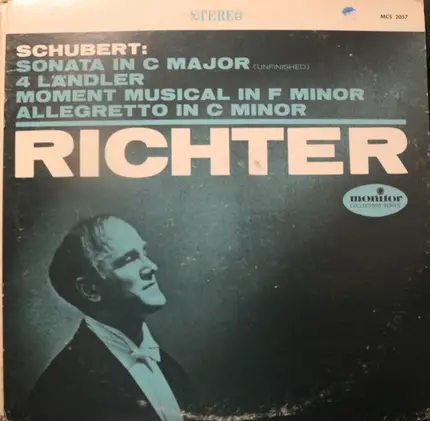 Schubert / Sviatoslav Richter - Sonata In C Major (Unfinished) / 4 Ländler / Moment Musical In F Minor / Allegretto In C Minor