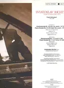 LP - Schubert / Sviatoslav Richter - Sonatas Nos. 9 & 11 - Tokyo Recital 1979