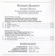 CD - Schubert - Der Tod Und Das Mädchen - Das Mädchen Und Der Tod