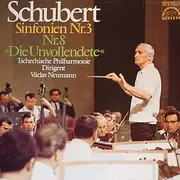 LP - Schubert , The Czech Philh. Orch. , Neumann - Symphonies Nos. 3 And 8 *Die Unvollendete