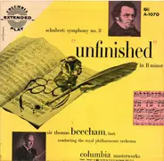 Franz Schubert , The Royal Philharmonic Orchestra , Sir Thomas Beecham - Symphony No. 8 "Unfinished" In B Minor