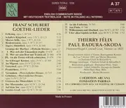 CD - Schubert - Goethe-Lieder