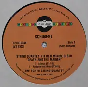 LP - Franz Schubert , Tokyo String Quartet - Death And The Maiden / Quartettsatz