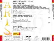 Music DVD - Schubert - Piano Trios Vol. 1