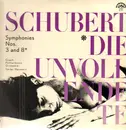 LP - Schubert - Symphonies Nos. 3 And 8 (Die Unvollendete)