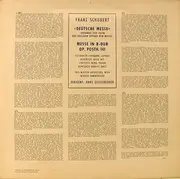 LP - Schubert - 'Deutsche Messe' - Messe In B-dur Op. Posth. 141