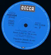 LP - Schubert / Vladimir Ashkenazy - Sonate A-Dur / Sonate A-Moll / Ungarische Melodie / 12 Walzer