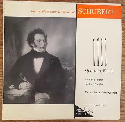 Schubert - The Complete Chamber Music Of Schubert: Quartets, Vol. 3